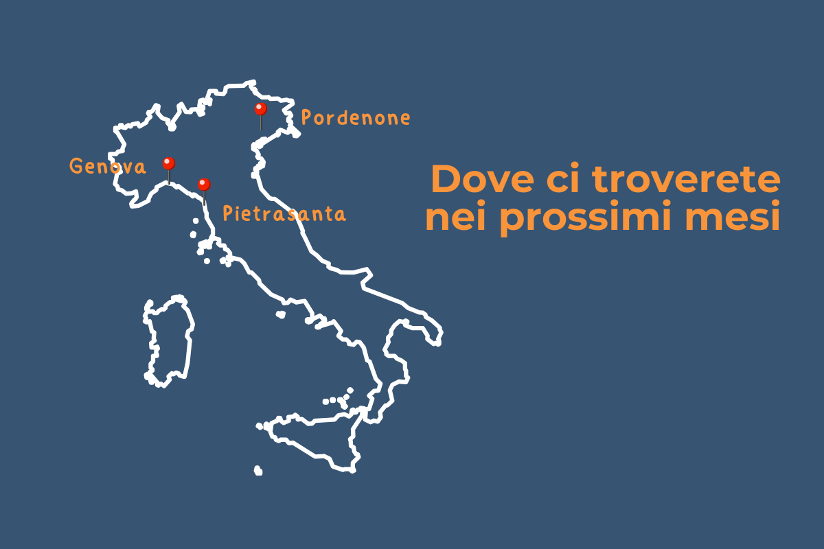 Fiere e festival: dove ci troverete nei prossimi mesi