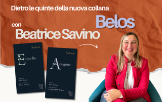 dietro le quinte di belos con Beatrice Savino