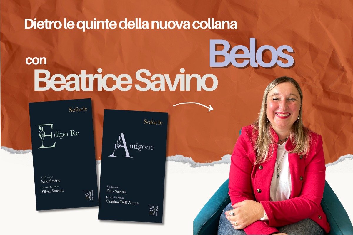 dietro le quinte di belos con Beatrice Savino