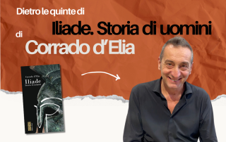 grafica di dietro le quinte di corrado d elia autore di iliade storia di uomini edizioni ares