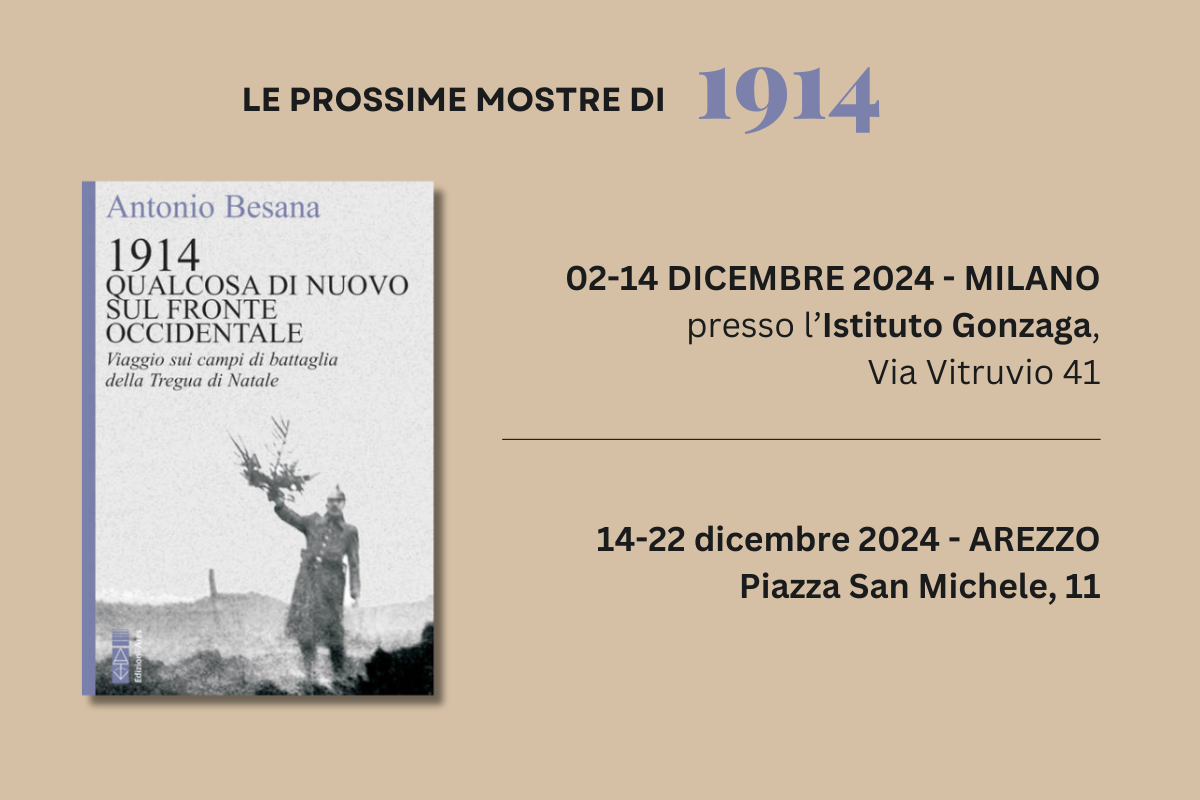 grafica mostra 1914 di antonio besana